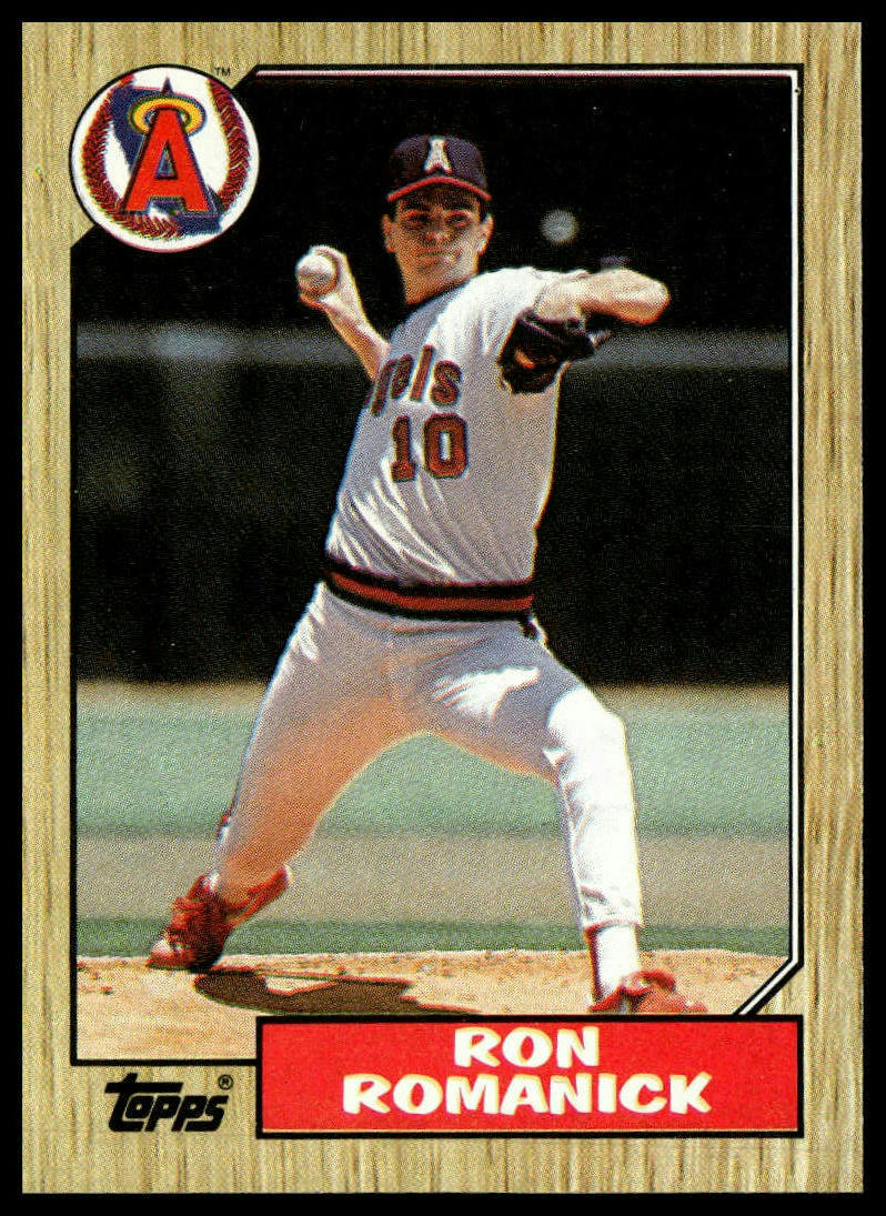 1987 Topps #136 Ron Romanick