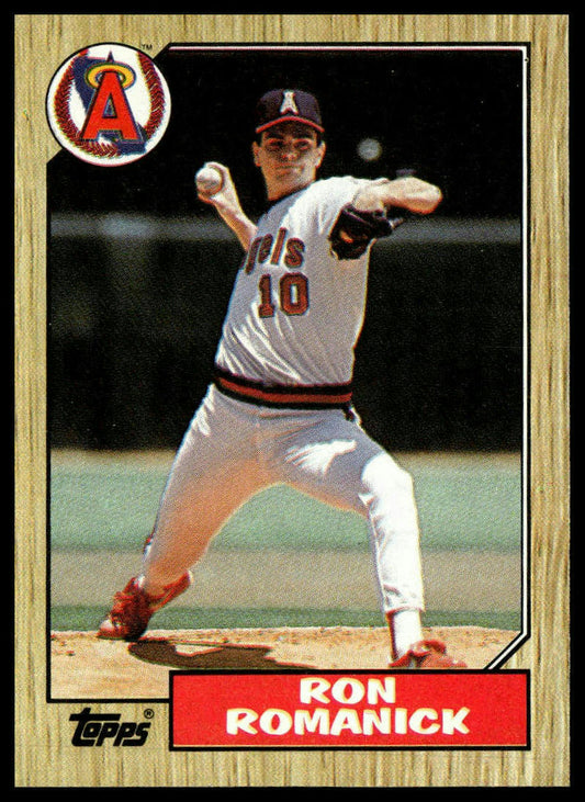 1987 Topps #136 Ron Romanick