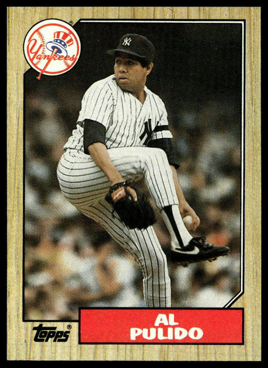 1987 Topps #642 Al Pulido