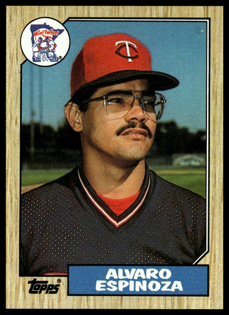 1987 Topps #529 Alvaro Espinoza