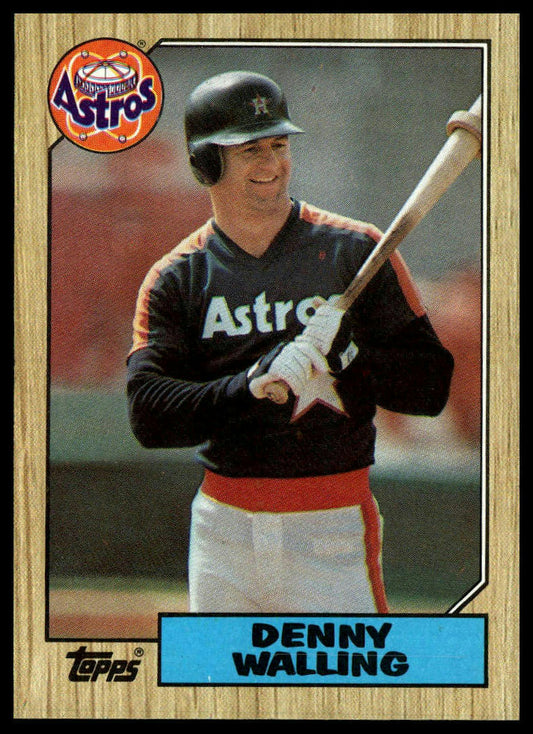 1987 Topps #222 Denny Walling