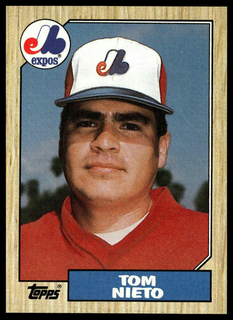 1987 Topps #416 Tom Nieto