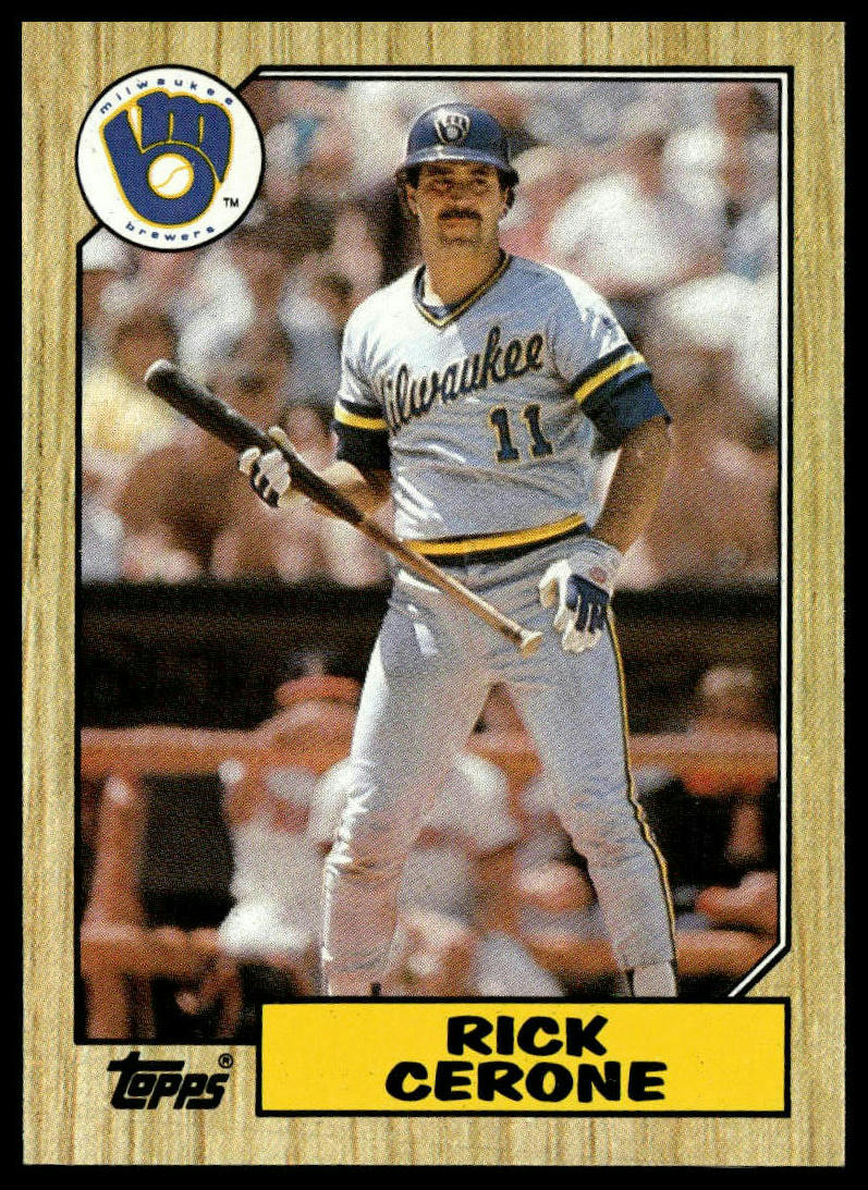 1987 Topps #129 Rick Cerone