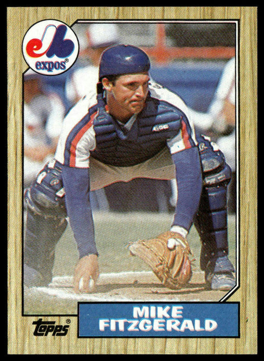 1987 Topps #212 Mike Fitzgerald