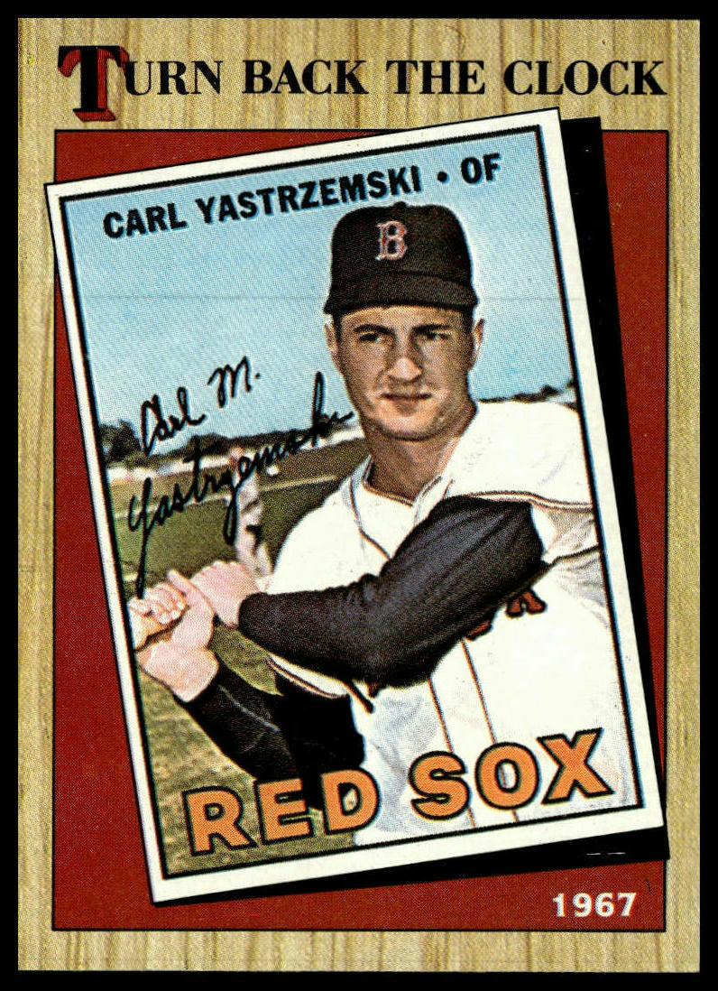 1987 Topps #314 Carl Yastrzemski