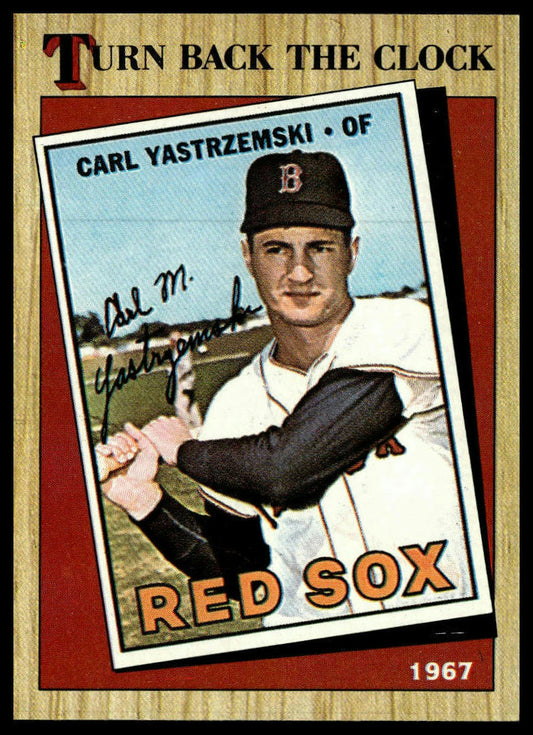 1987 Topps #314 Carl Yastrzemski