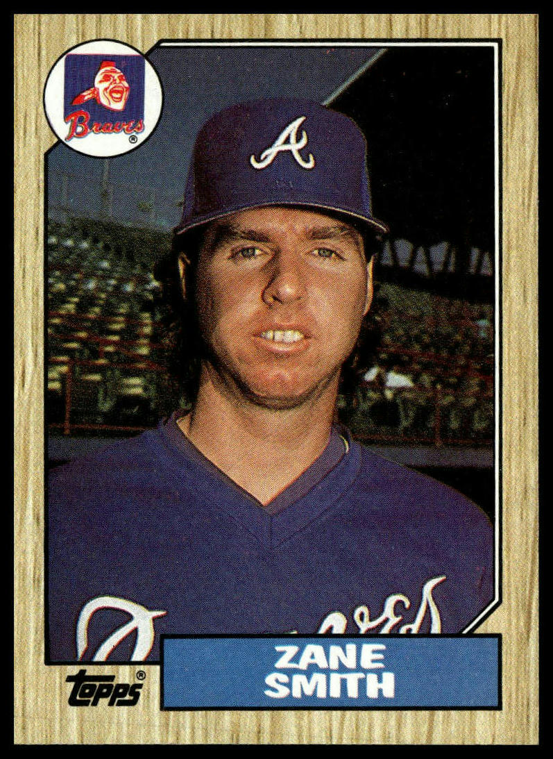 1987 Topps #544 Zane Smith