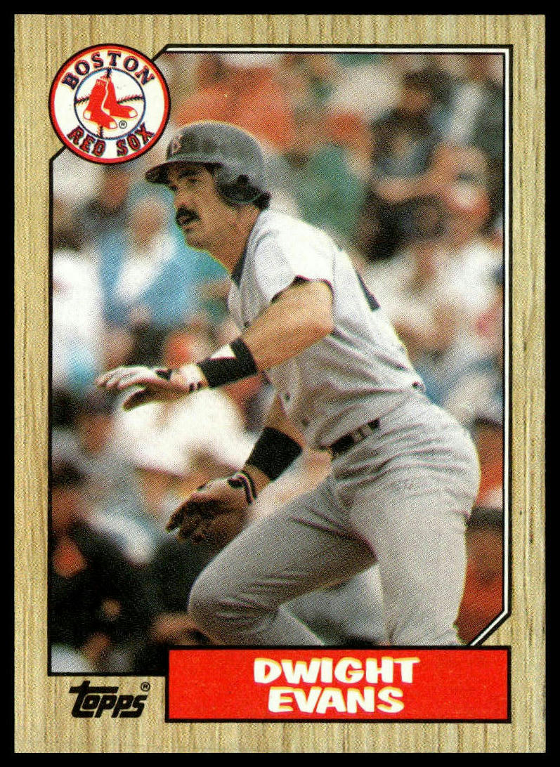 1987 Topps #3 Dwight Evans