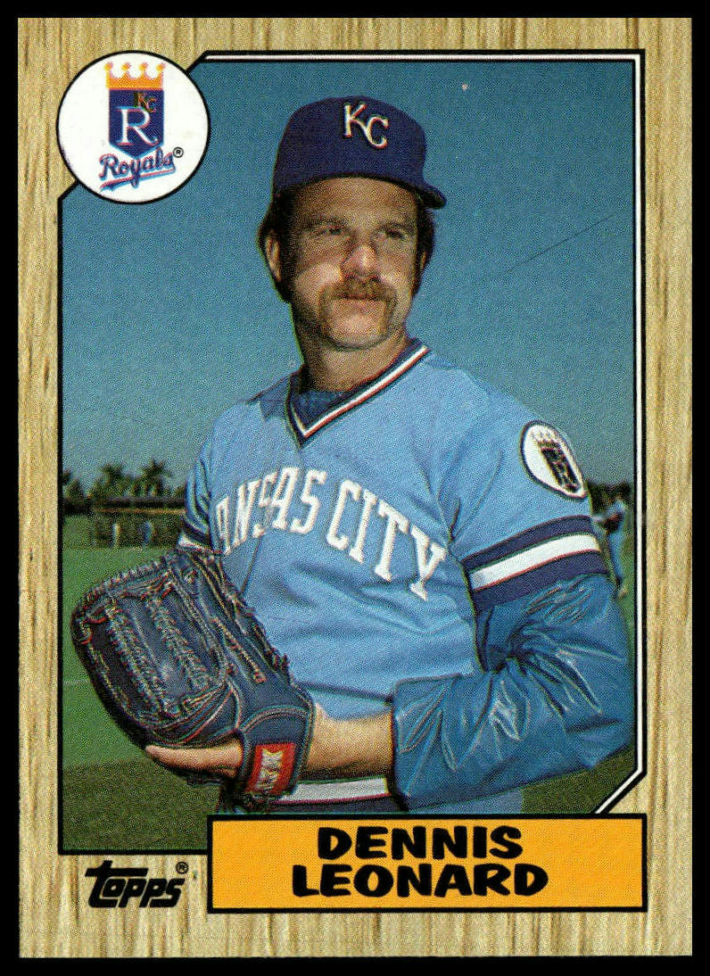 1987 Topps #38 Dennis Leonard
