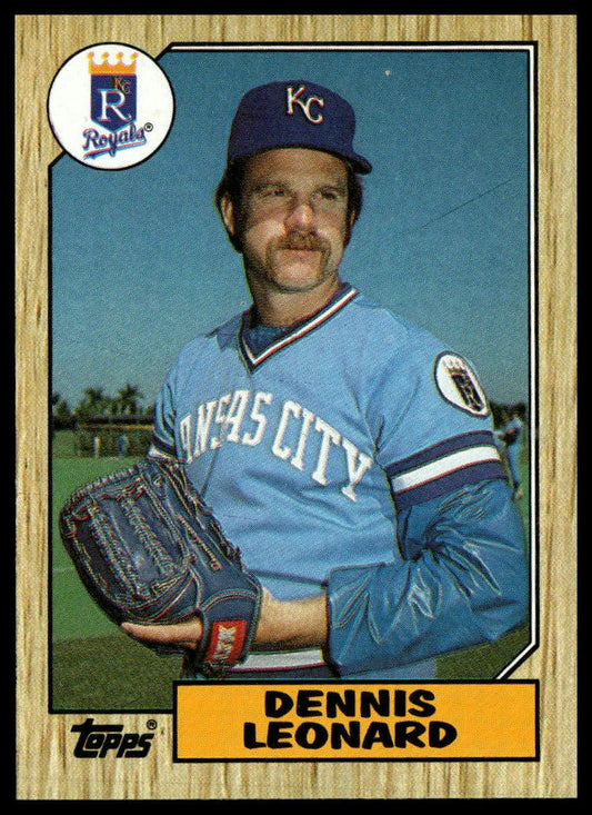 1987 Topps #38 Dennis Leonard