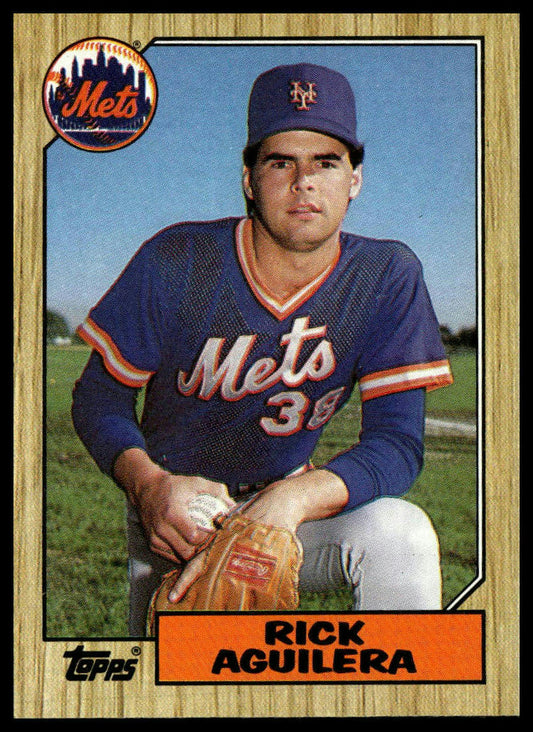 1987 Topps #103 Rick Aguilera