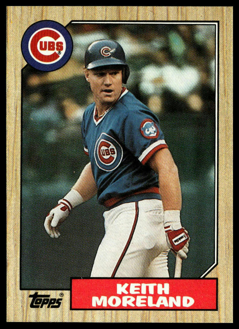 1987 Topps #177 Keith Moreland