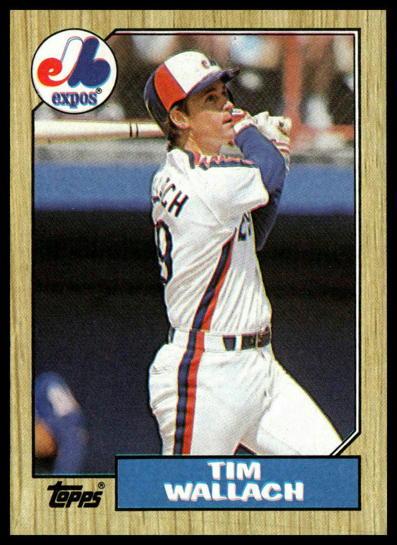 1987 Topps #55 Tim Wallach