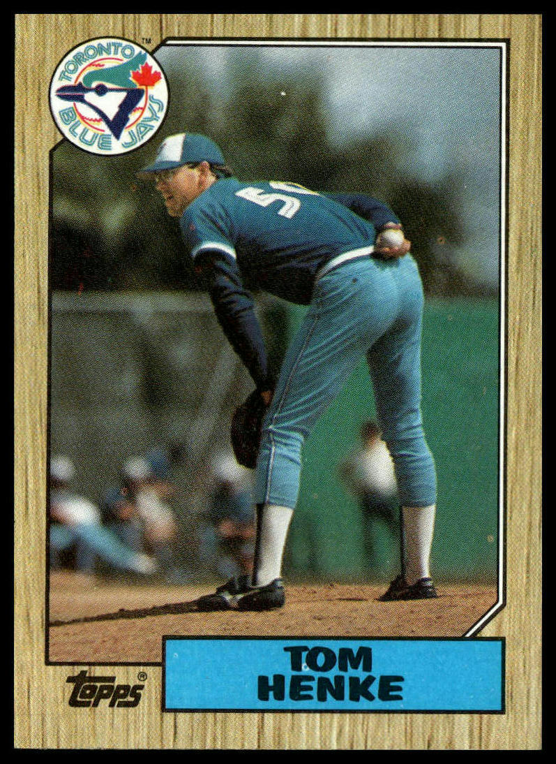 1987 Topps #510 Tom Henke