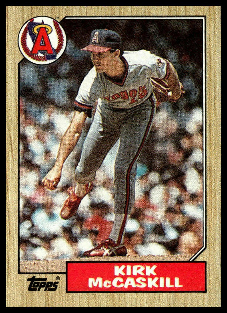 1987 Topps #194 Kirk McCaskill