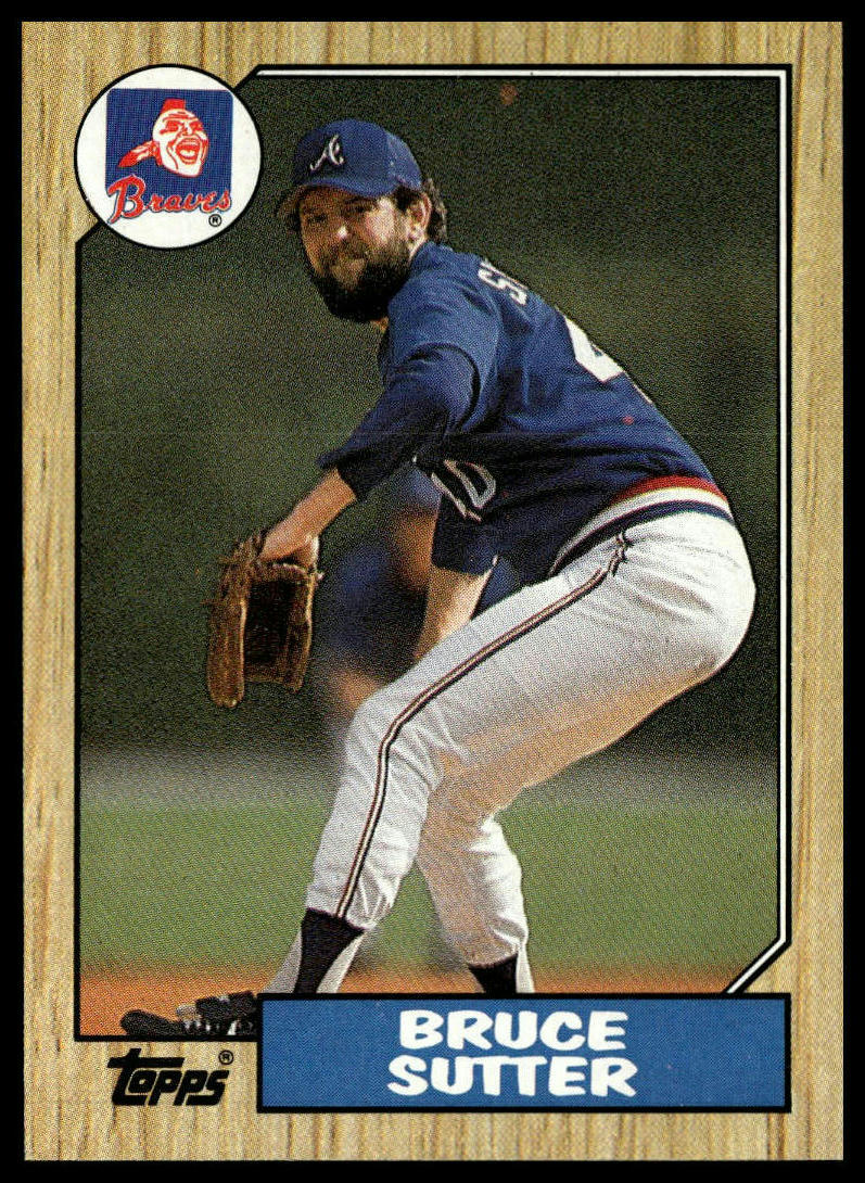 1987 Topps #435 Bruce Sutter