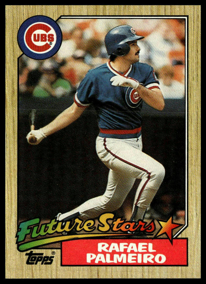 1987 Topps #634 Rafael Palmeiro