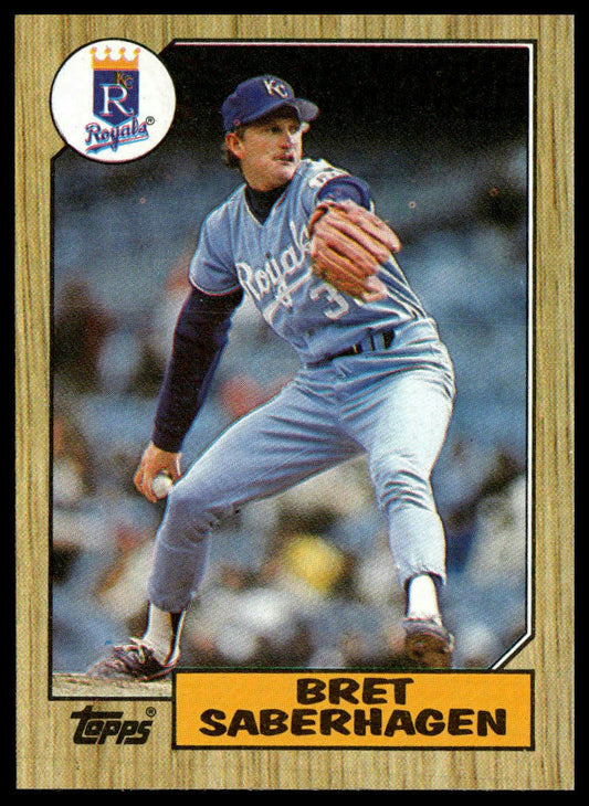 1987 Topps #140 Bret Saberhagen