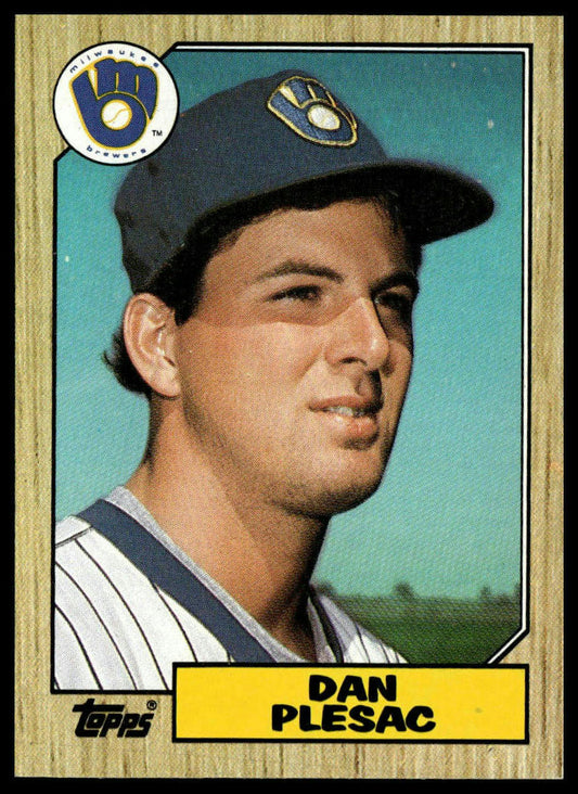 1987 Topps #279 Dan Plesac