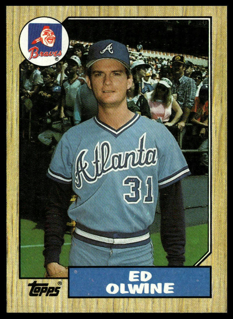 1987 Topps #159 Ed Olwine
