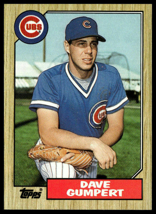 1987 Topps #487 Dave Gumpert