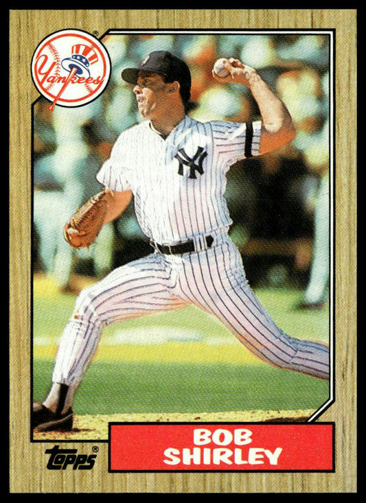 1987 Topps #524 Bob Shirley