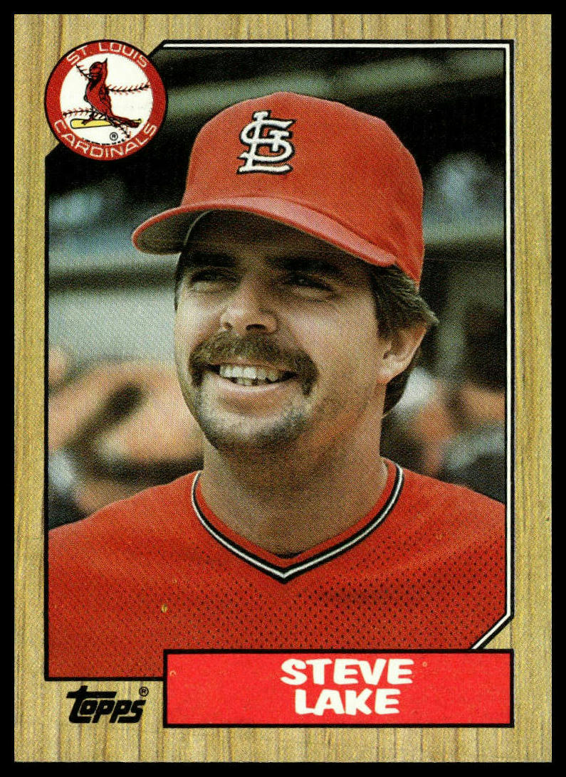 1987 Topps #84 Steve Lake