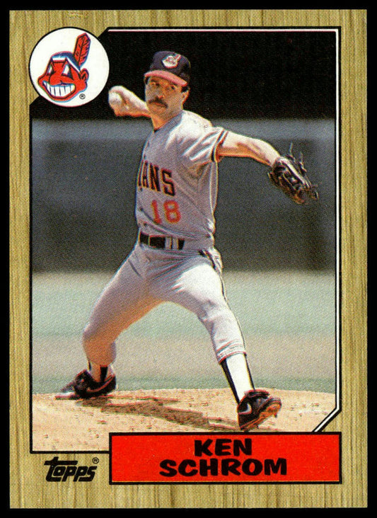 1987 Topps #635 Ken Schrom