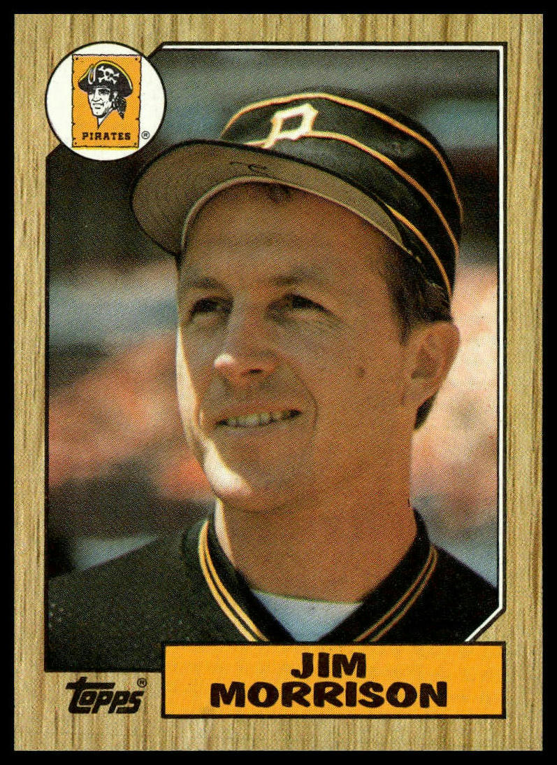 1987 Topps #237 Jim Morrison