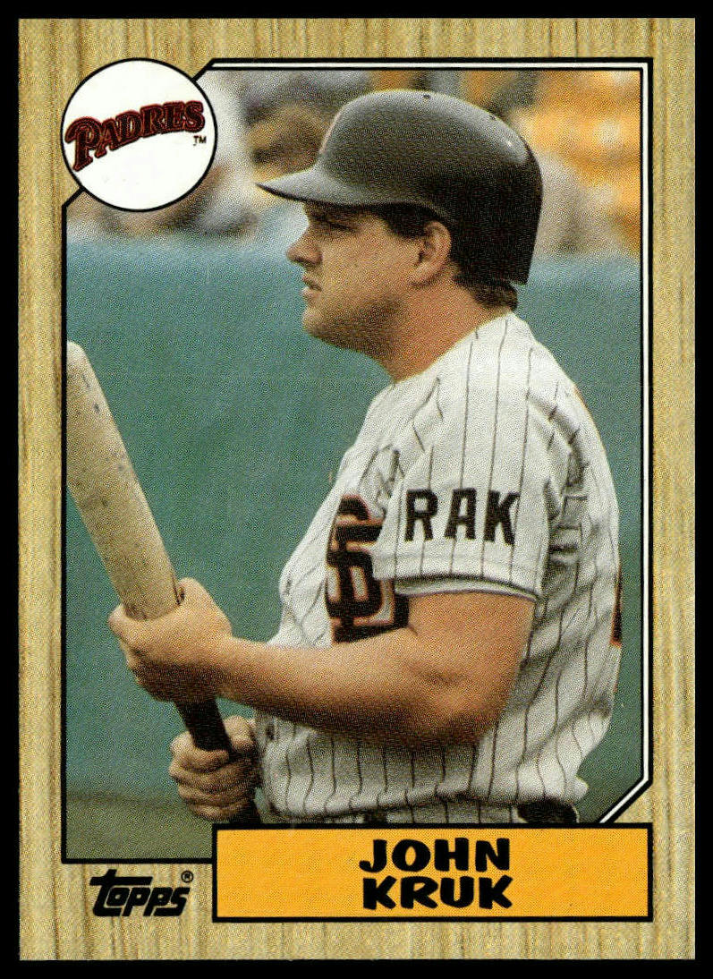 1987 Topps #123 John Kruk