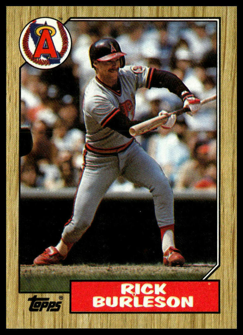 1987 Topps #579 Rick Burleson