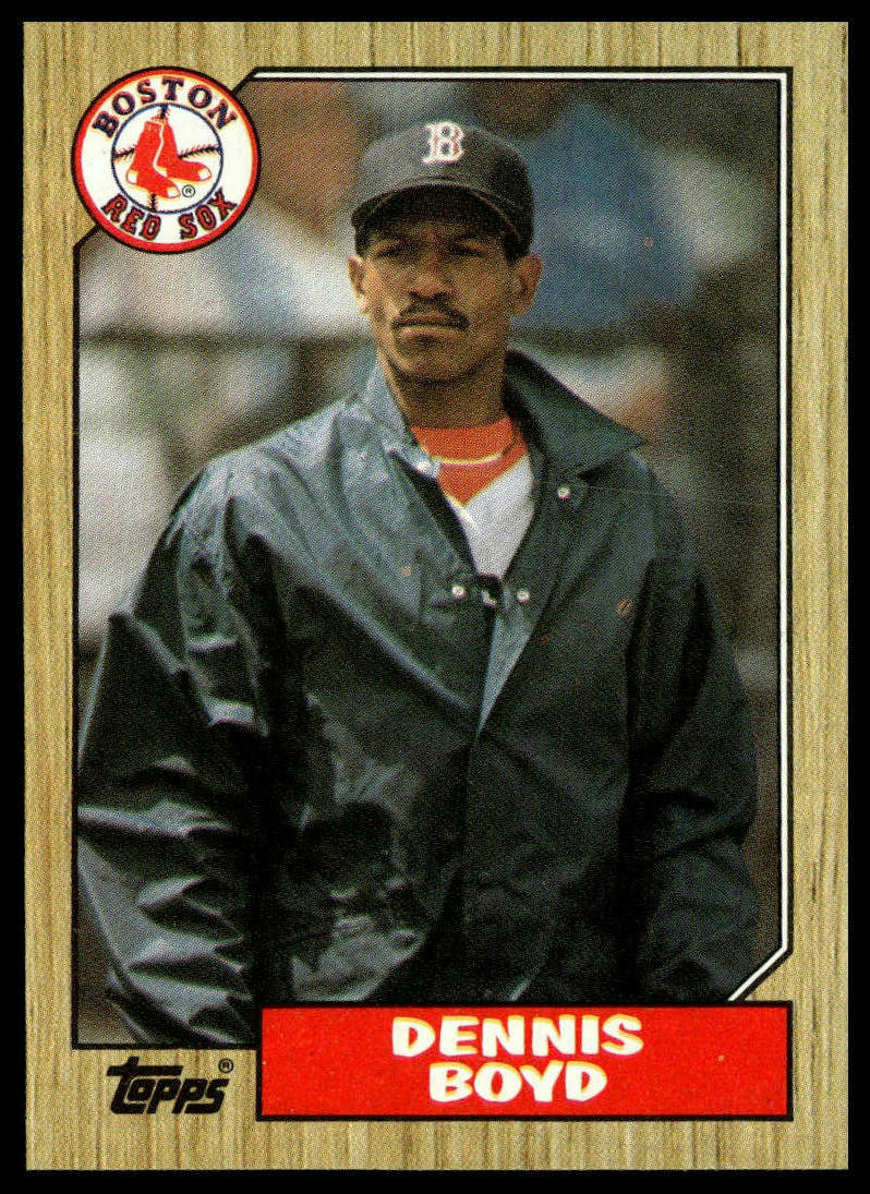 1987 Topps #285 Dennis Boyd