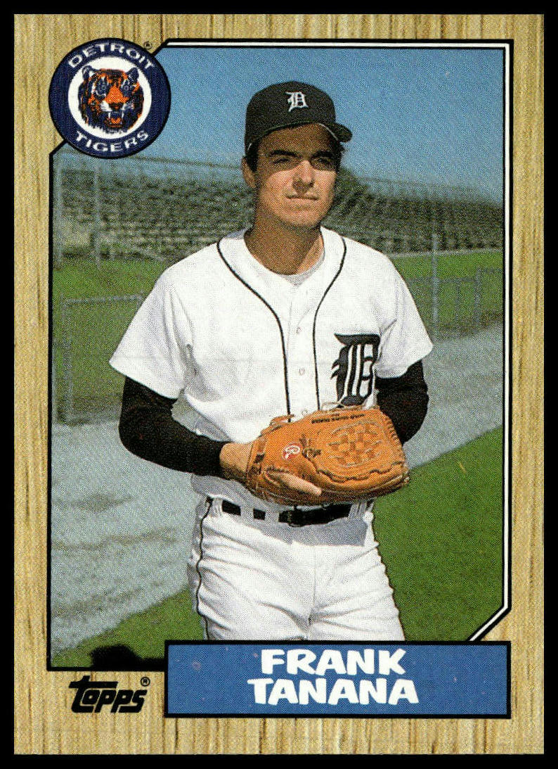 1987 Topps #726 Frank Tanana