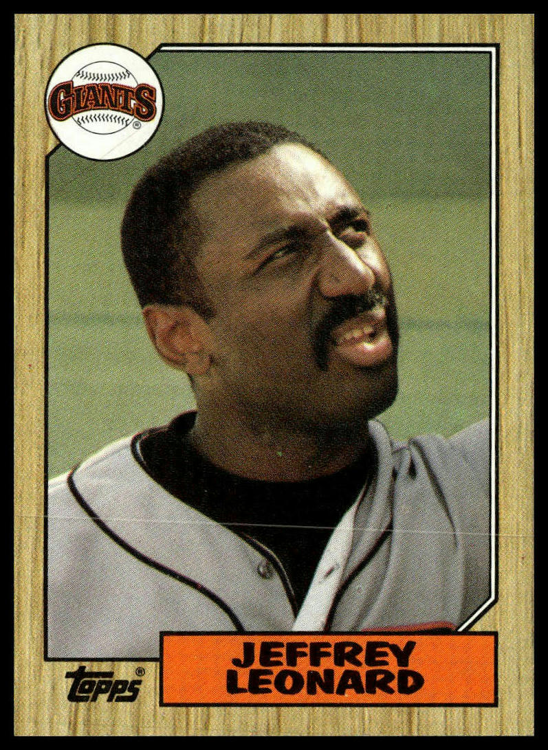 1987 Topps #280 Jeffrey Leonard