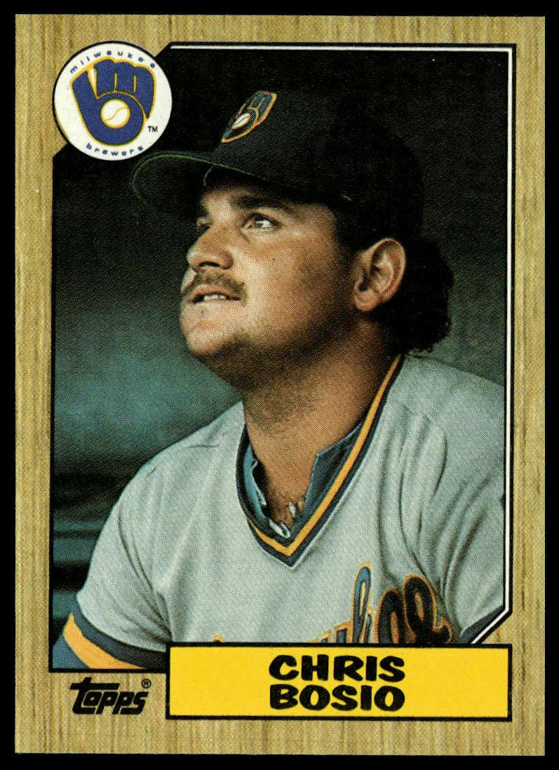 1987 Topps #448 Chris Bosio