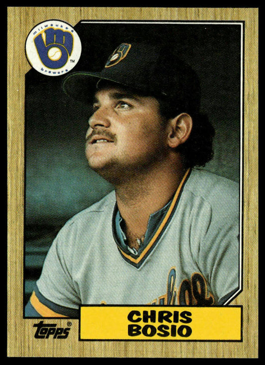 1987 Topps #448 Chris Bosio