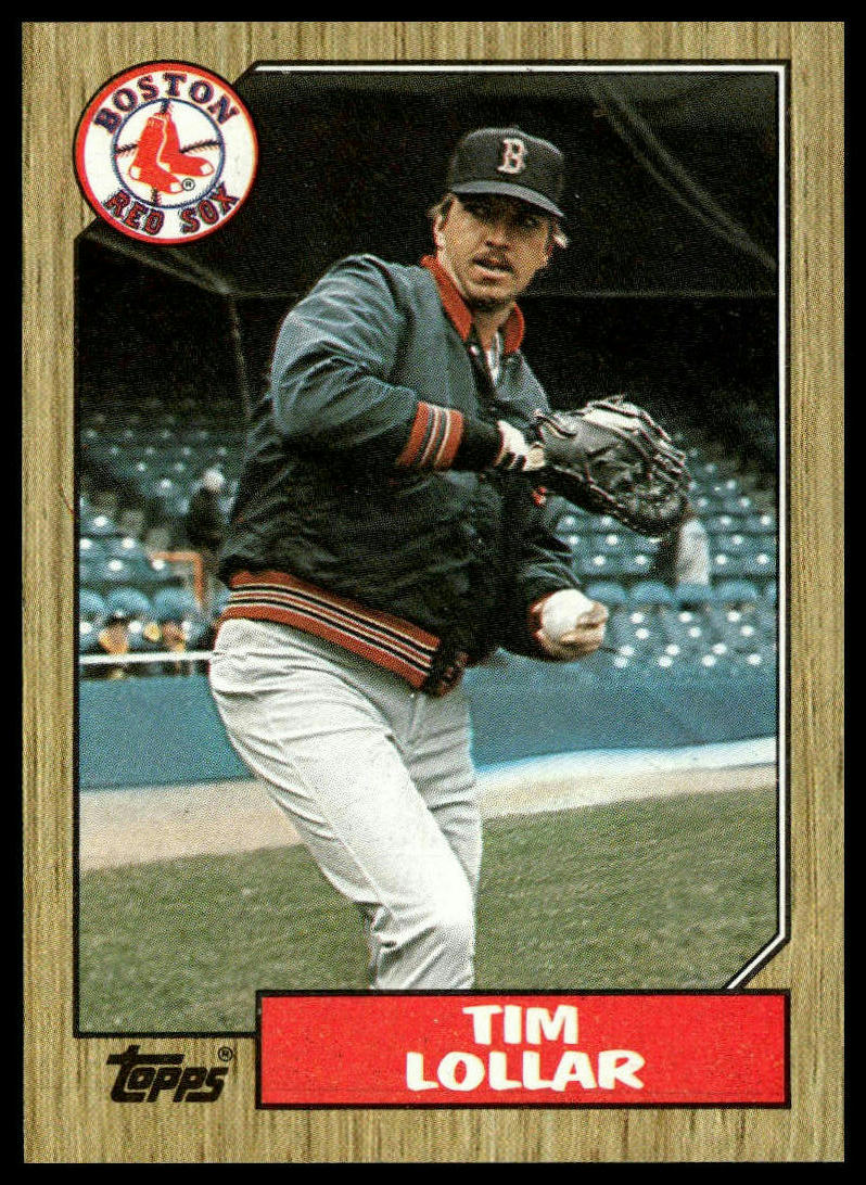 1987 Topps #396 Tim Lollar