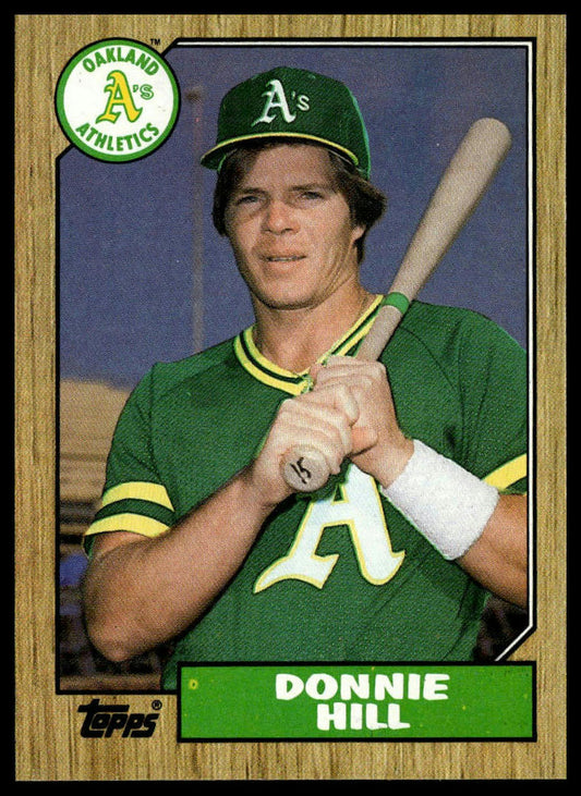 1987 Topps #339 Donnie Hill