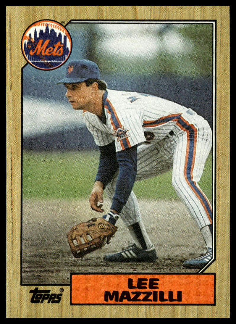 1987 Topps #198 Lee Mazzilli