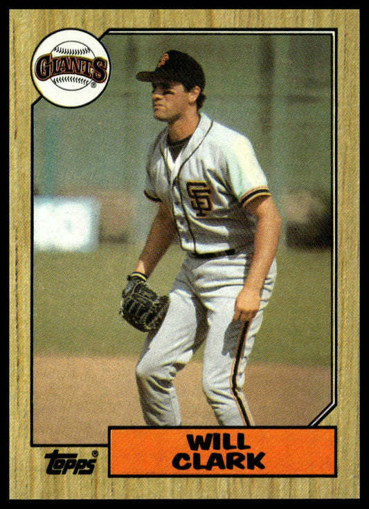 1987 Topps #420 Will Clark