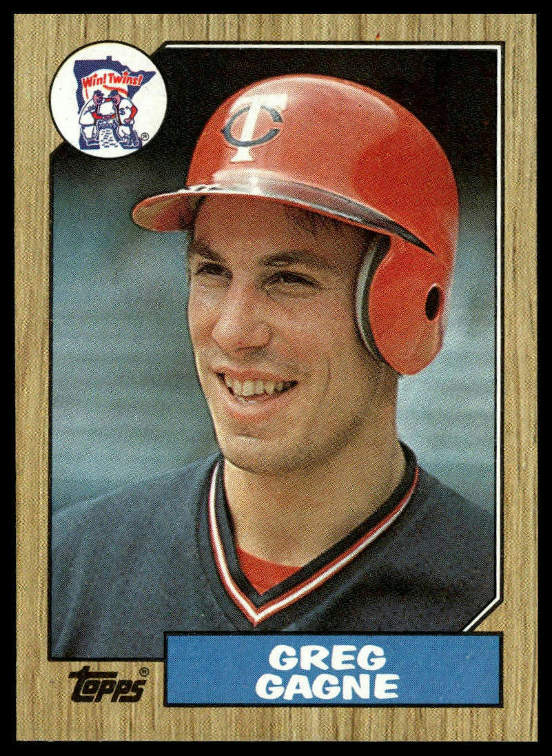 1987 Topps #558 Greg Gagne
