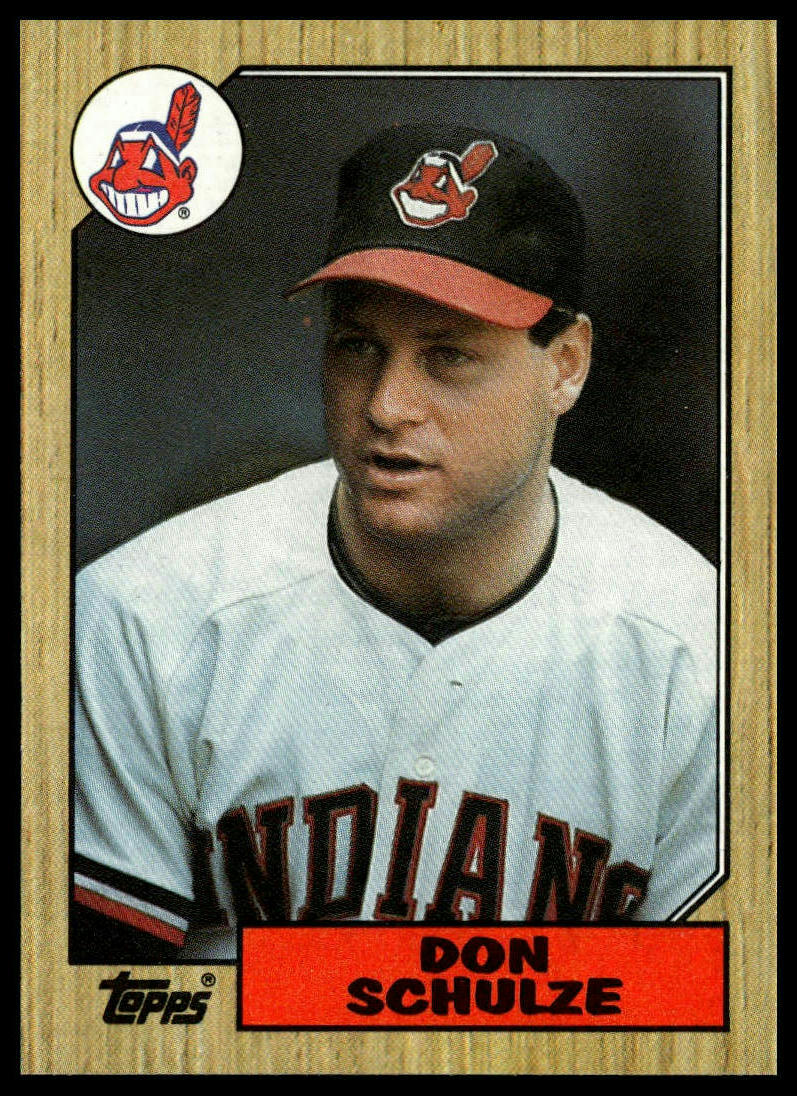 1987 Topps #297 Don Schulze