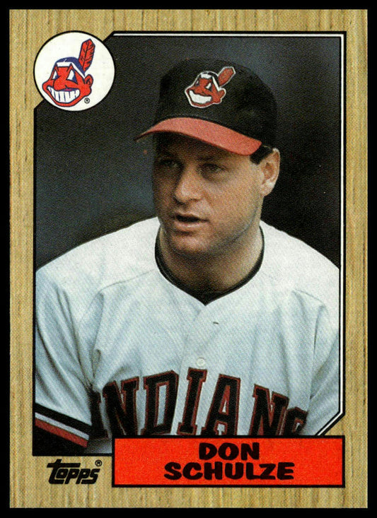 1987 Topps #297 Don Schulze