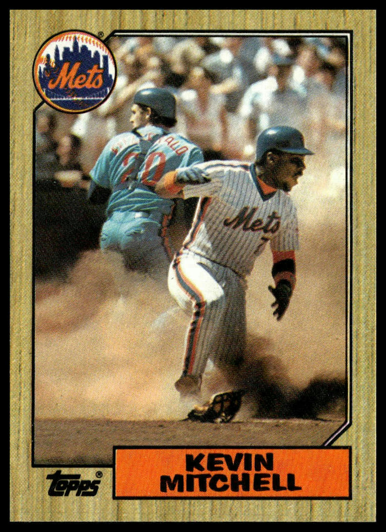 1987 Topps #653 Kevin Mitchell