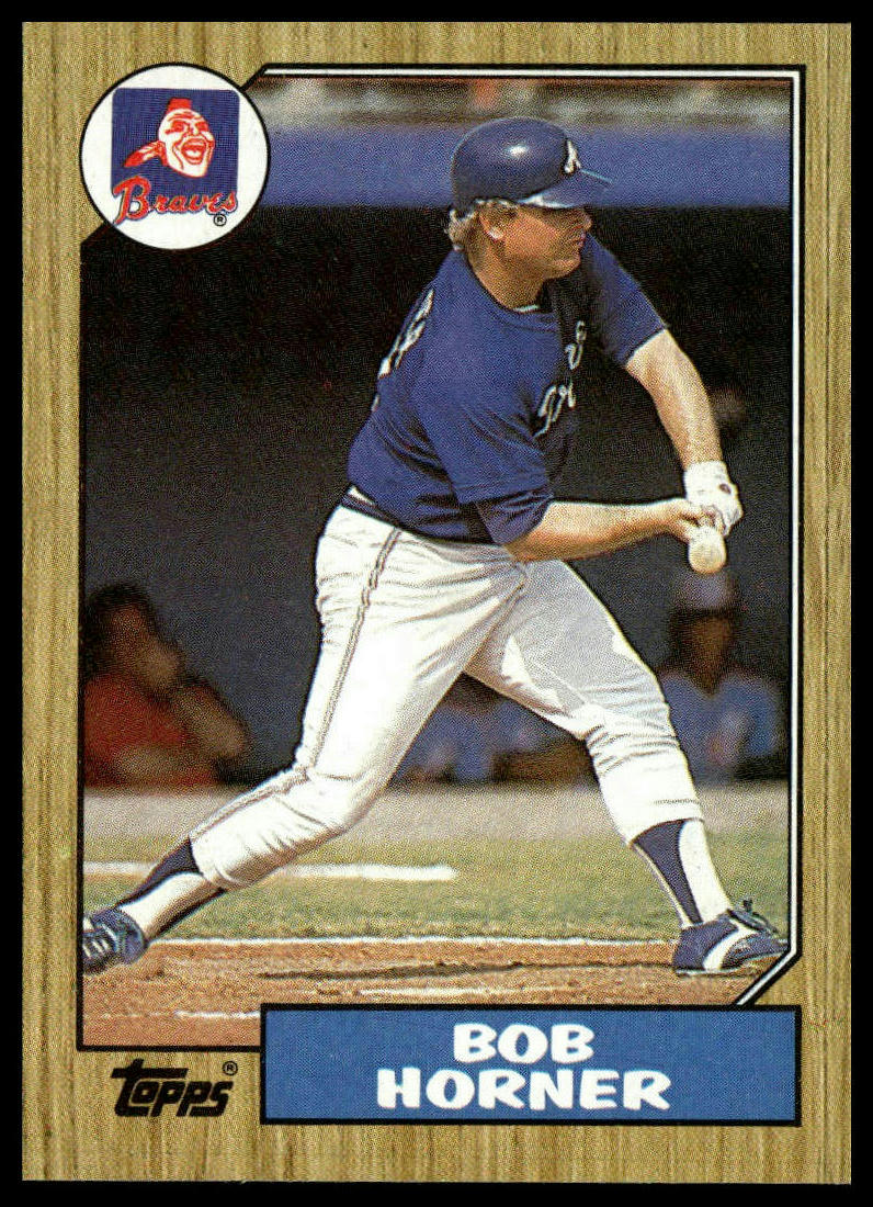 1987 Topps #660 Bob Horner