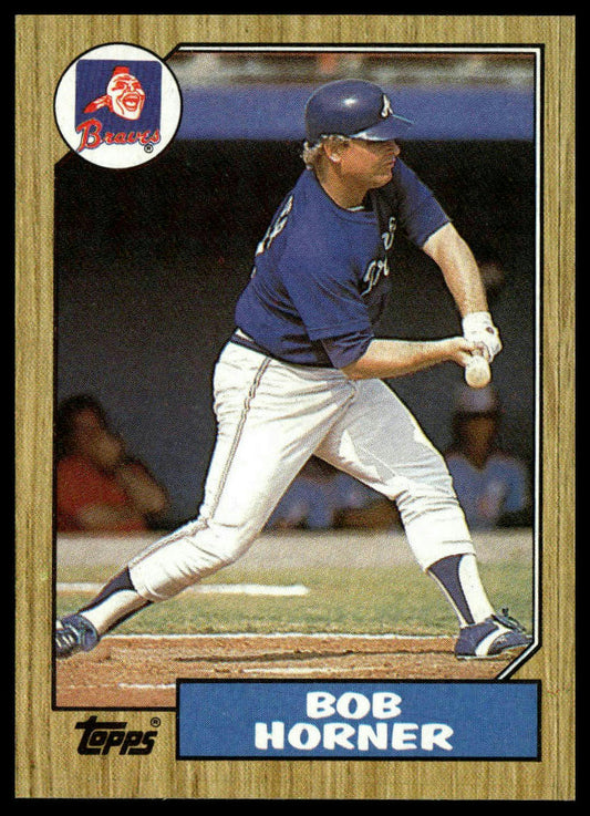 1987 Topps #660 Bob Horner