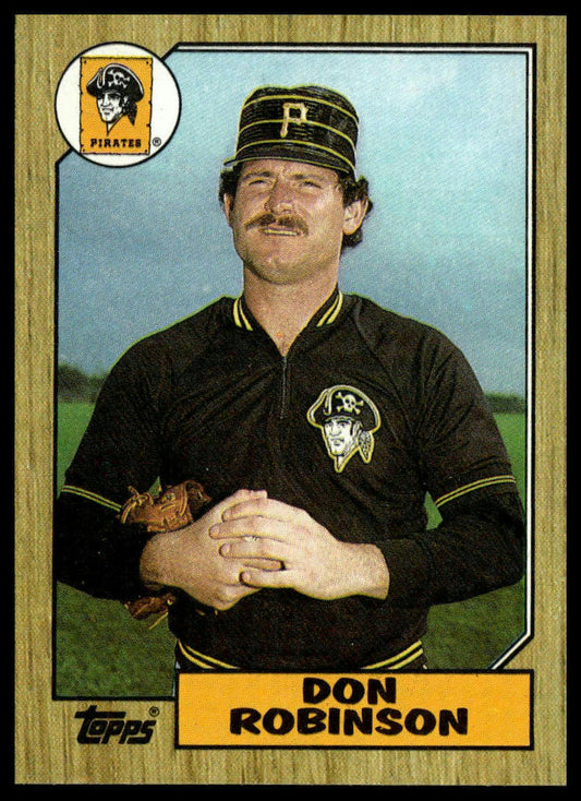 1987 Topps #712 Don Robinson