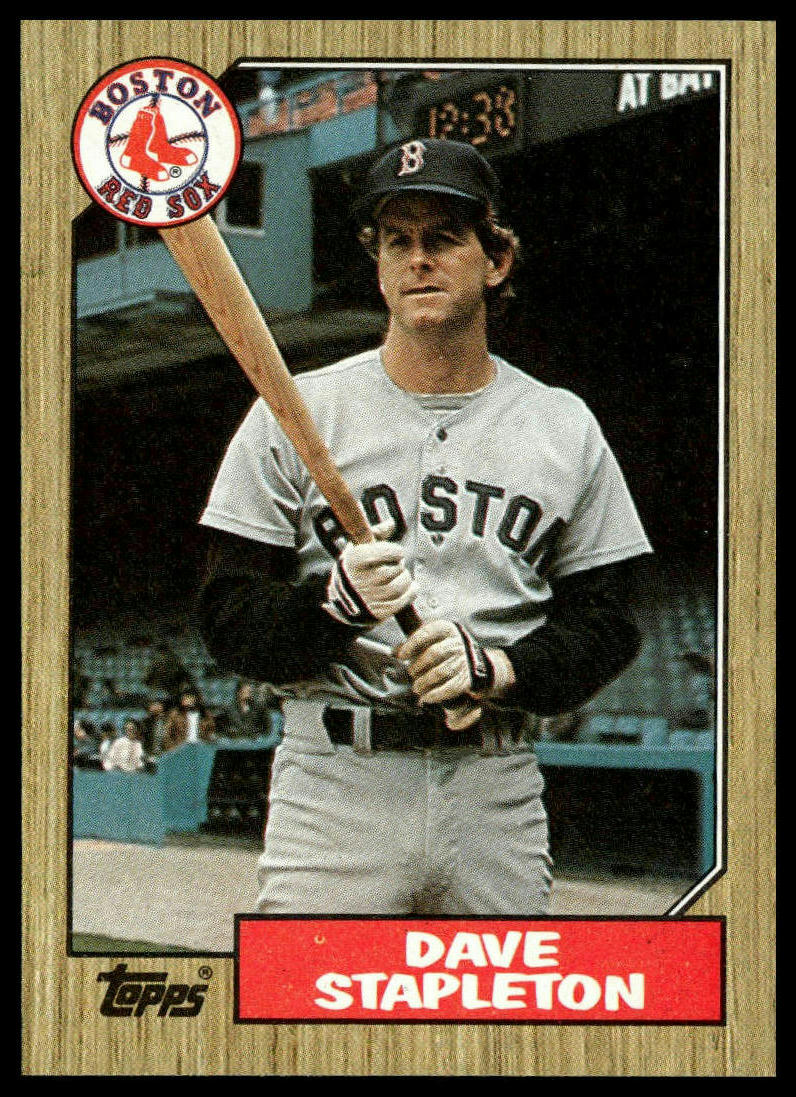 1987 Topps #507 Dave Stapleton