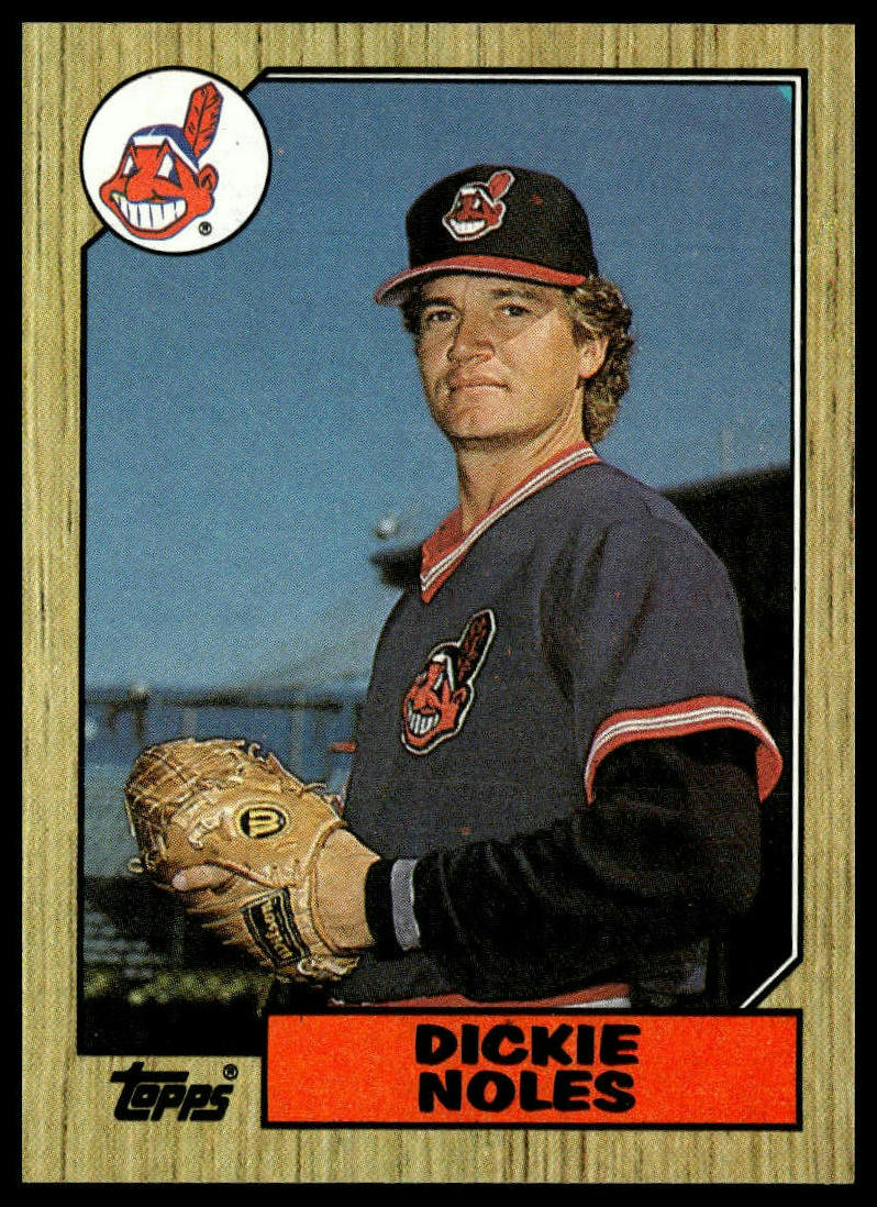 1987 Topps #244 Dickie Noles