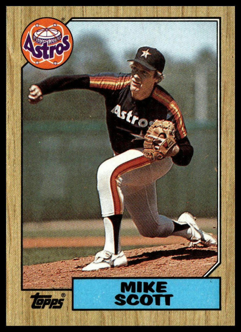 1987 Topps #330 Mike Scott